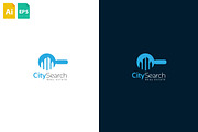 City Search Logo, a Branding & Logo Template by Schneider Design Store (Thumbnail 2 of 2)