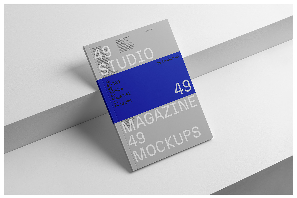 Studio Magazine Mockups, a Books & Magazine Mockup by Mr.Mockup™ (Photo 5 of 24)