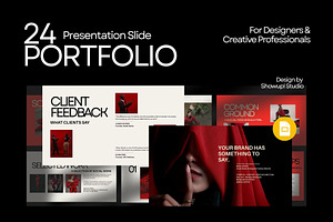 Social Media Portfolio Google Slides