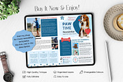 Canva Newsletter Template Dogs Pets, an Email Template by PixelCraft (Thumbnail 15 of 15)