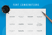 Colors Logo Creation Kit -50%, a Branding & Logo Template by VP Fonts (Thumbnail 5 of 10)