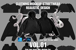 Clothing Mockup Streetwear Procreate
