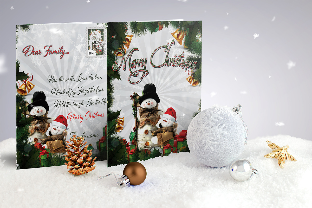 Christmas Card, a Card Template by Design by Mirko (Photo 6 of 6)