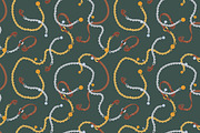 Gold, silver chains seamless pattern, a Pattern Graphic by Good Studio (Thumbnail 12 of 20)