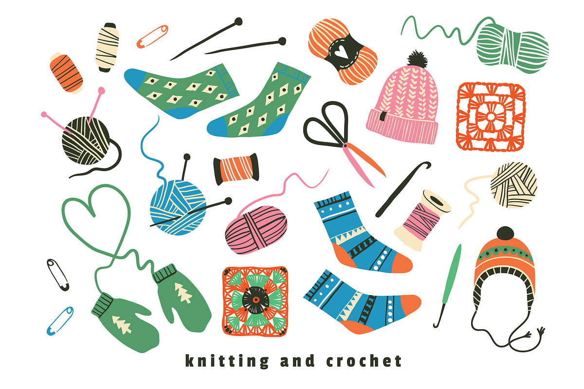 Art & Craft Bundle elements patterns, an Object Graphic by Lena Nikolaeva (Photo 8 of 17)
