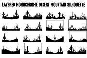 Wild Desert Cactus Scene Set, an Illustration by hafijul (Thumbnail 1 of 15)