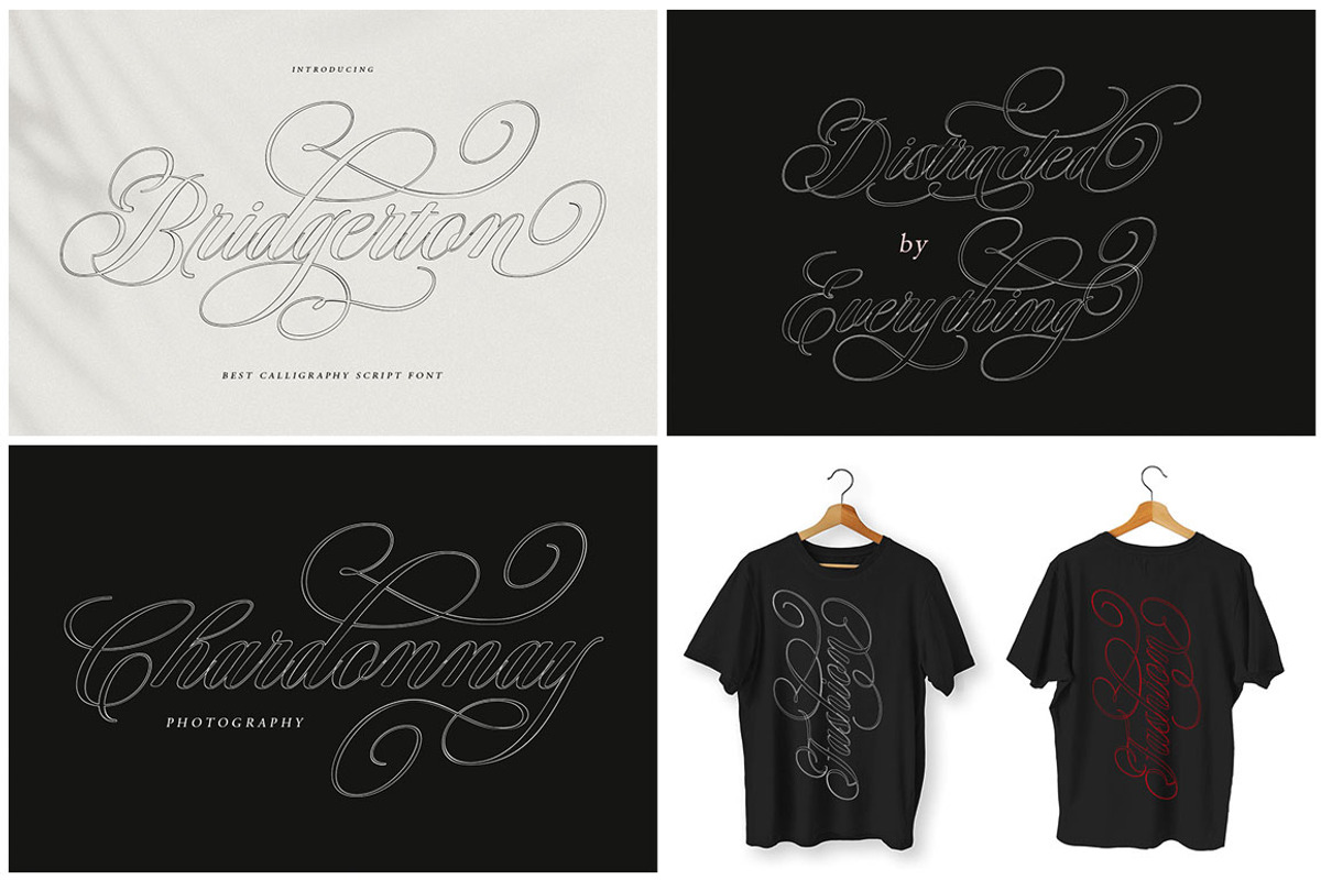 The Modern Calligraphy Font Bundle, a Script Font by Has_rizal (Photo 20 of 28)