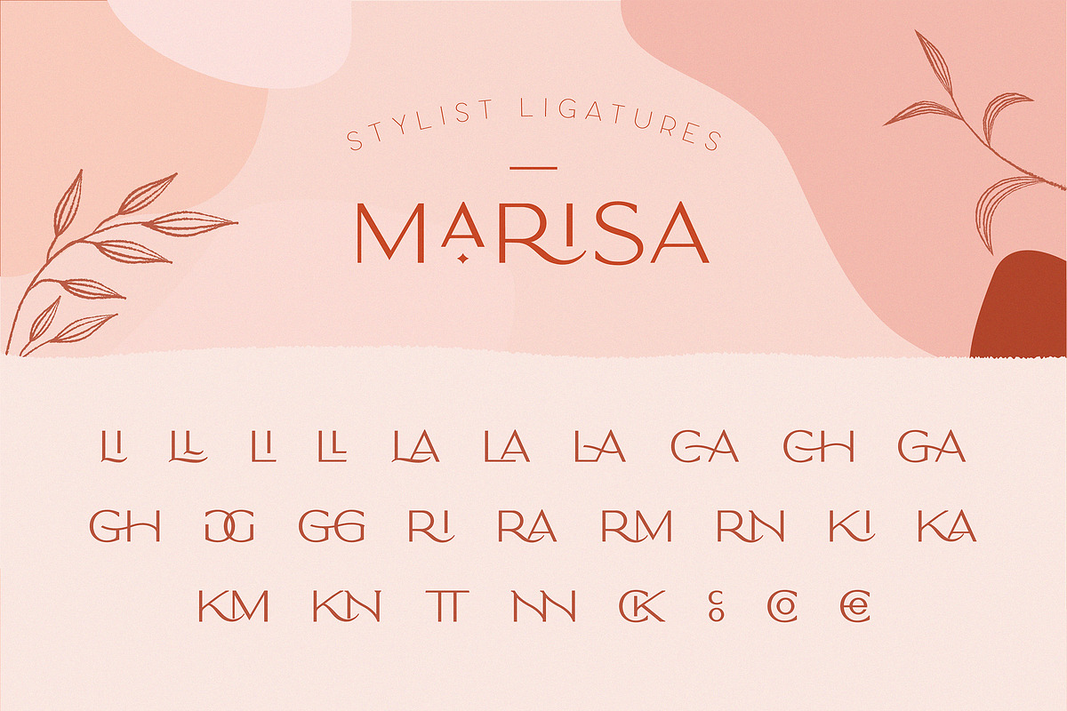 Classy Marisa - Elegant Typeface, a Sans Serif Font by Kaligra.co (Photo 28 of 30)