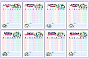 Bill Payment Tracker | Monthly Bills, a Stationery Template by Mustafiz (Thumbnail 4 of 4)