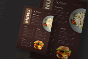 Creative Food Menu Flyer Template, a Flyer Template by Tanmoy Topu (Thumbnail 2 of 2)