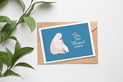 Cute polar bear set, an Animal Illustration by Good Studio (Thumbnail 4 of 6)