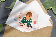 People dream with head in clouds set, a Person Illustration by Good Studio (Thumbnail 7 of 8)