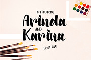 Arinda & Karina | Font Duo, a Script Font by Astageni (Thumbnail 1 of 6)