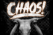 CHAOS!, a Blackletter Font by CCONCEPTLAB (Thumbnail 1 of 3)