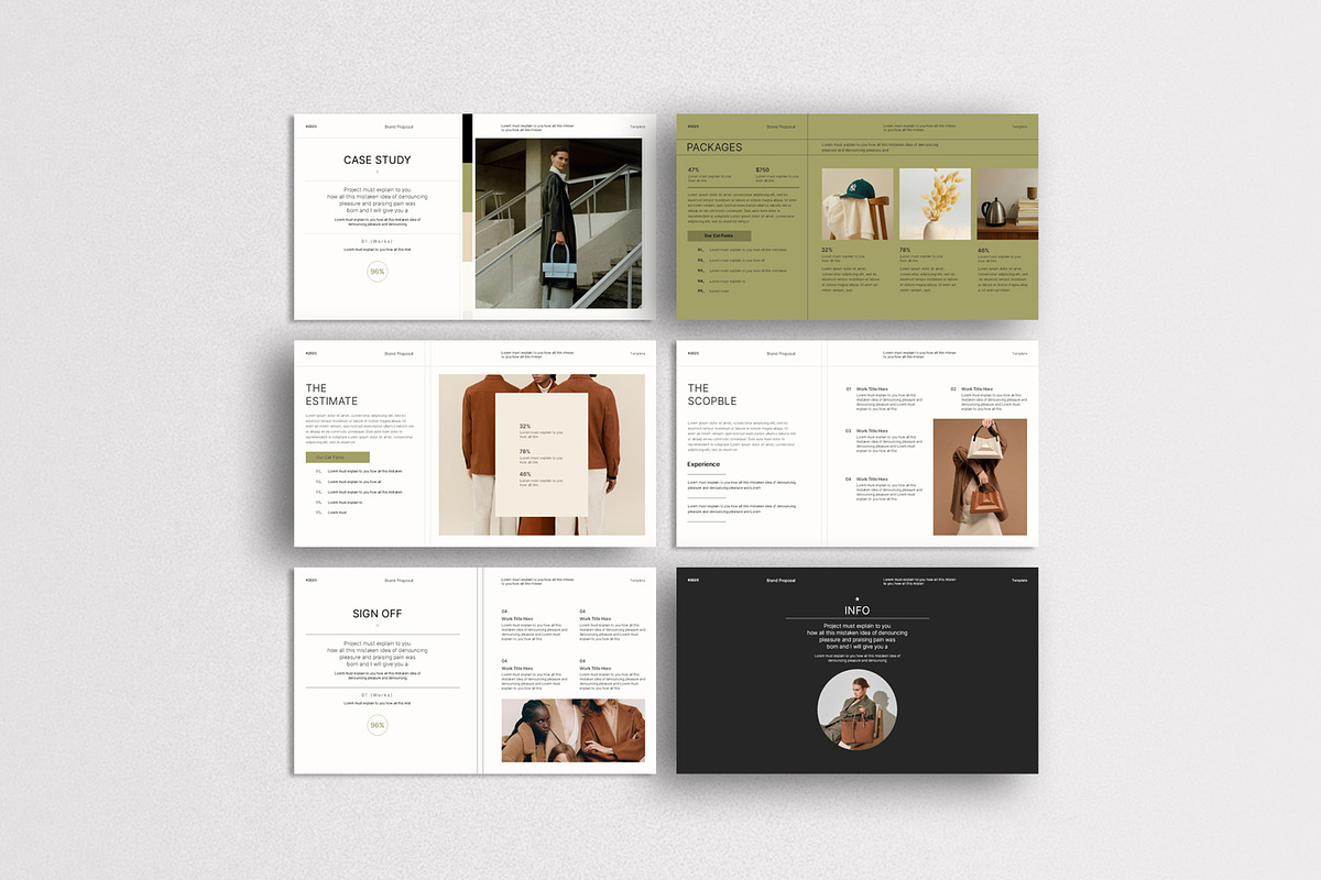 Brand Proposal PowerPoint Template, a Presentation Template by Creative-Work (Photo 6 of 7)