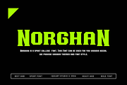 Norghan - College Font, a Serif Font by Iqsiart Studio (Thumbnail 3 of 6)
