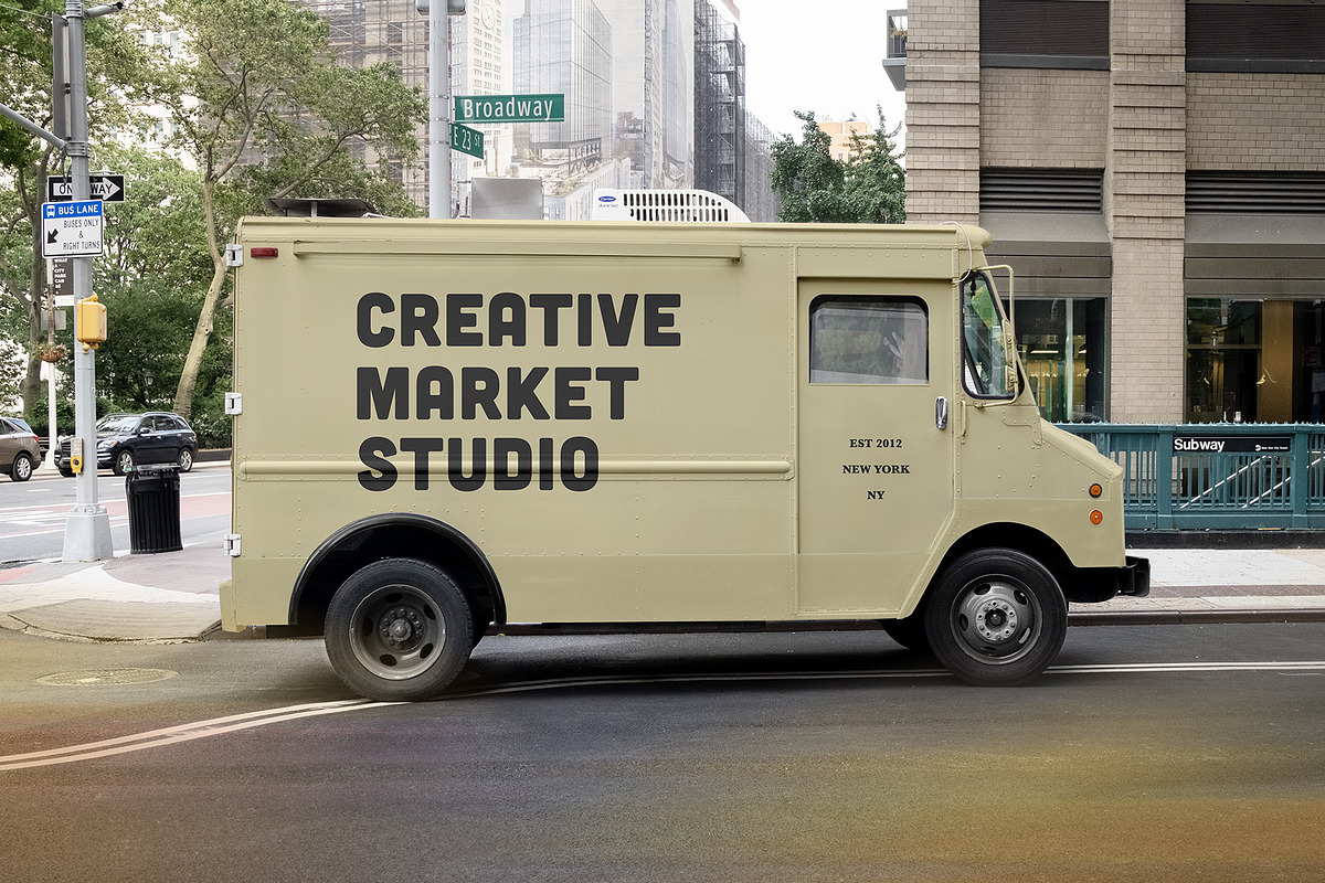 Vehicle Wrap Photoshop Template, a Mockup by SUH-NY (Photo 6 of 14)