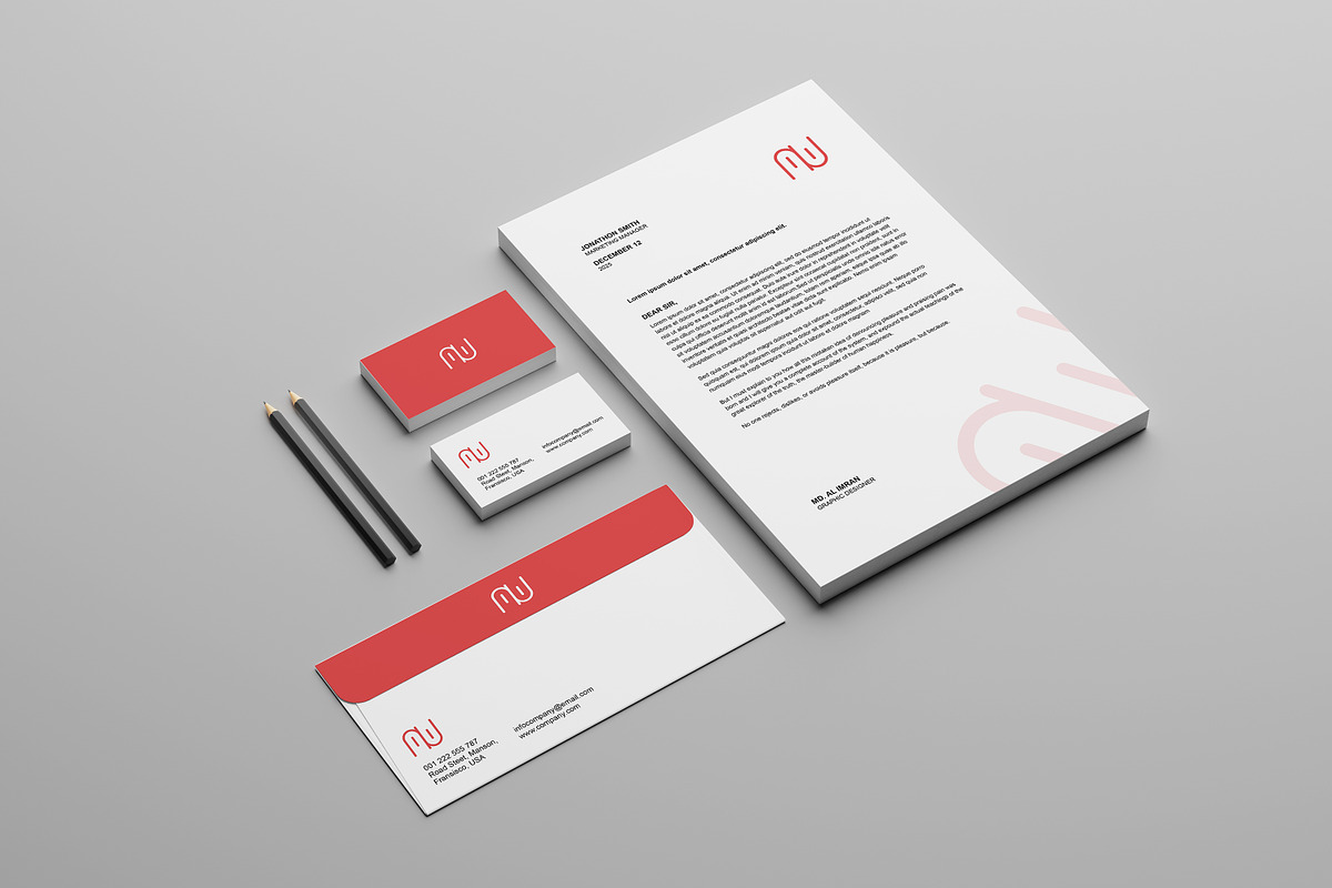 Stationary Mockups, a Packaging Mockup by alimran24 (Photo 9 of 12)