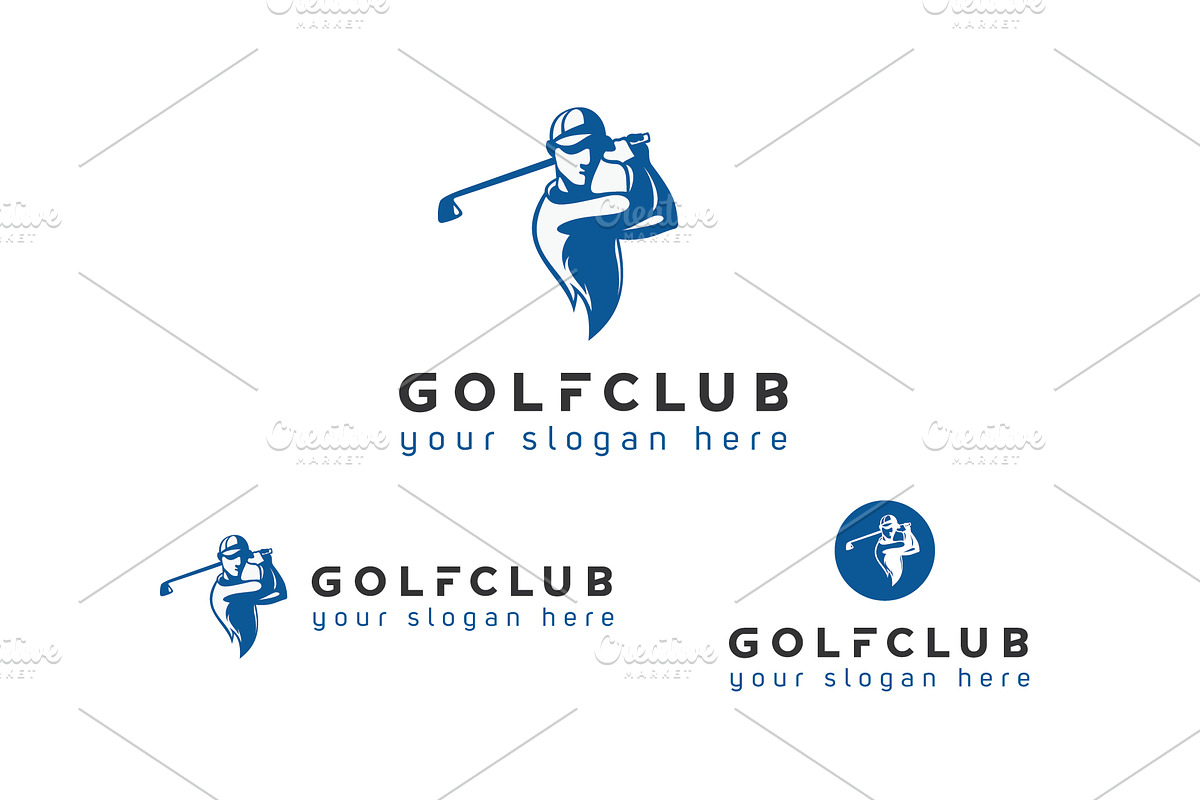 Golf Club Logo Template, a Branding & Logo Template by What a Story (Photo 3 of 5)