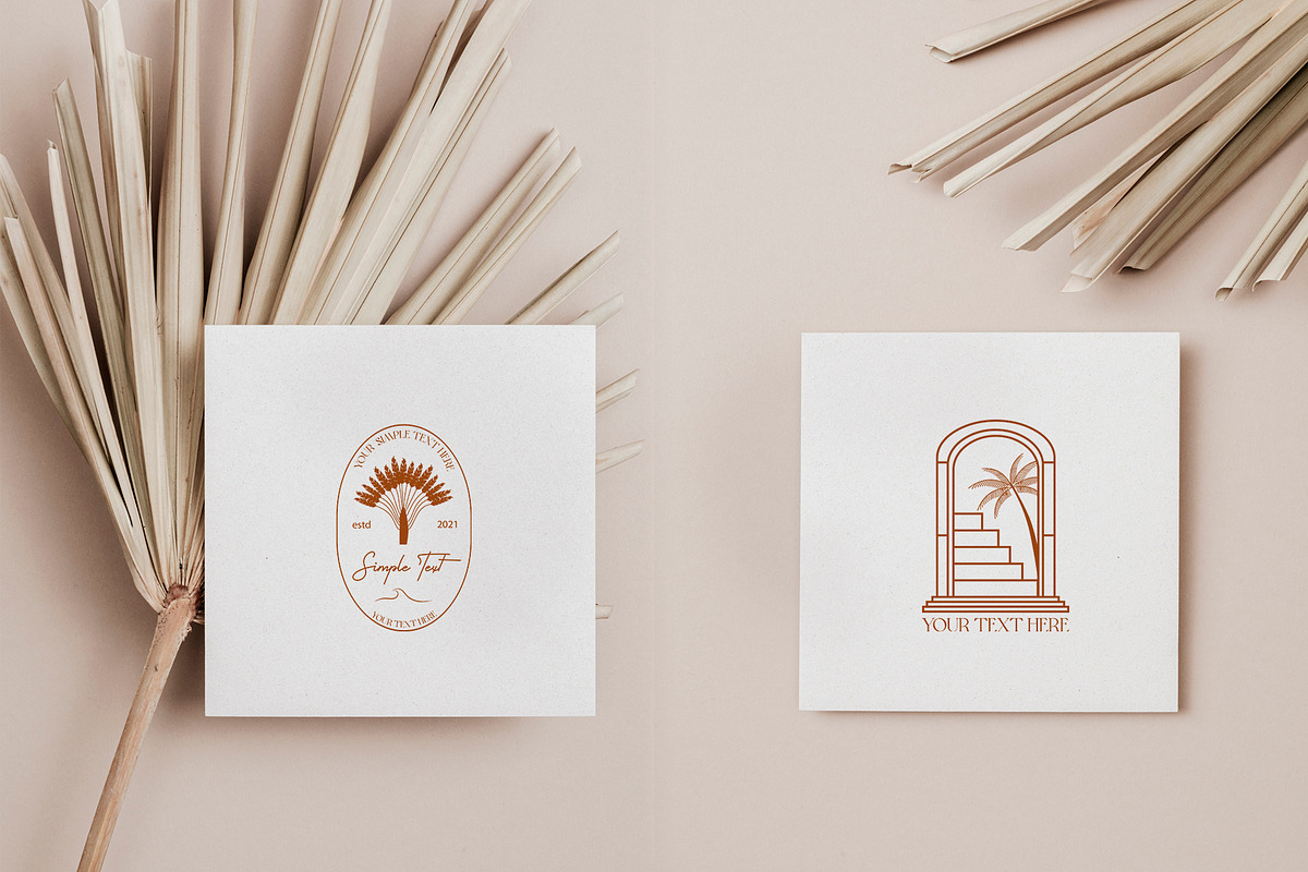 Boho Summer Logo, a Branding & Logo Template by Mio Buono (Photo 7 of 16)