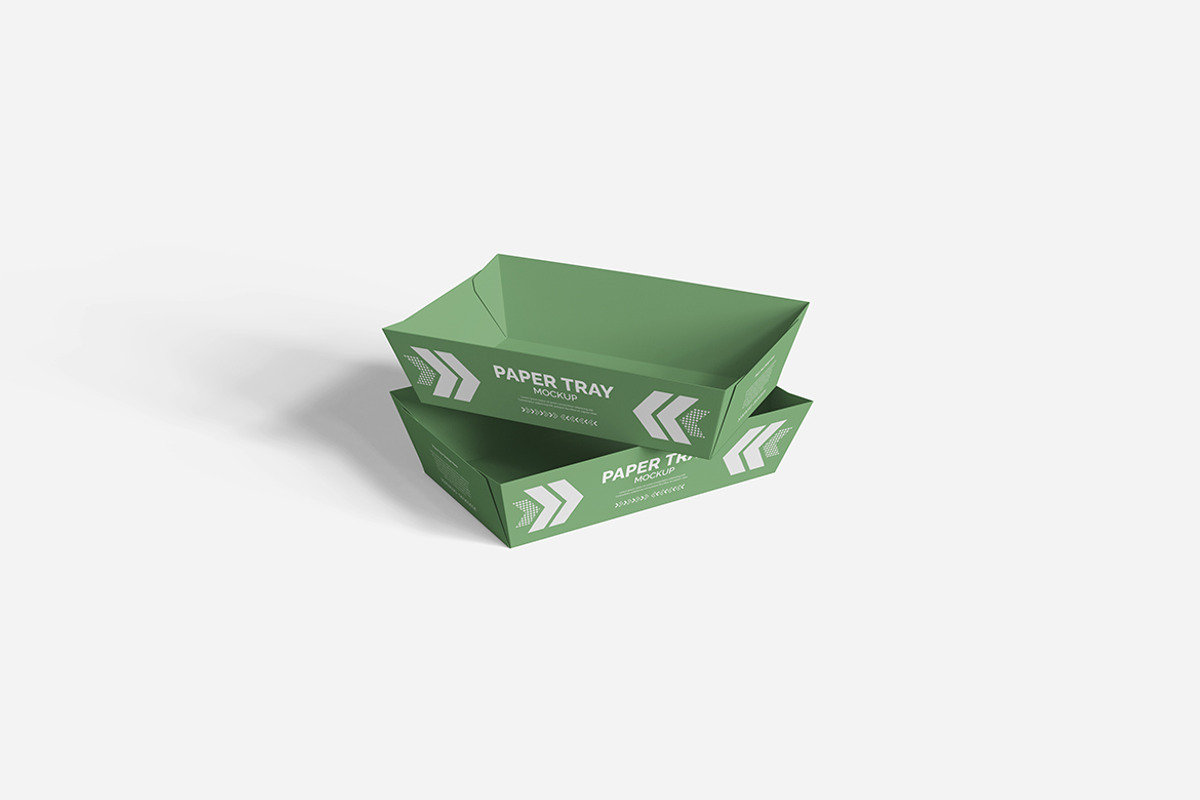 Paper Tray Mockup, a Product Mockup by Indah (Photo 3 of 6)
