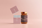 390+ Cosmetic Branding Mockup Scenes, a Cups & Container Mockup by pmvch (Thumbnail 227 of 367)