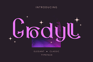 Grodyll - Elegant Serif