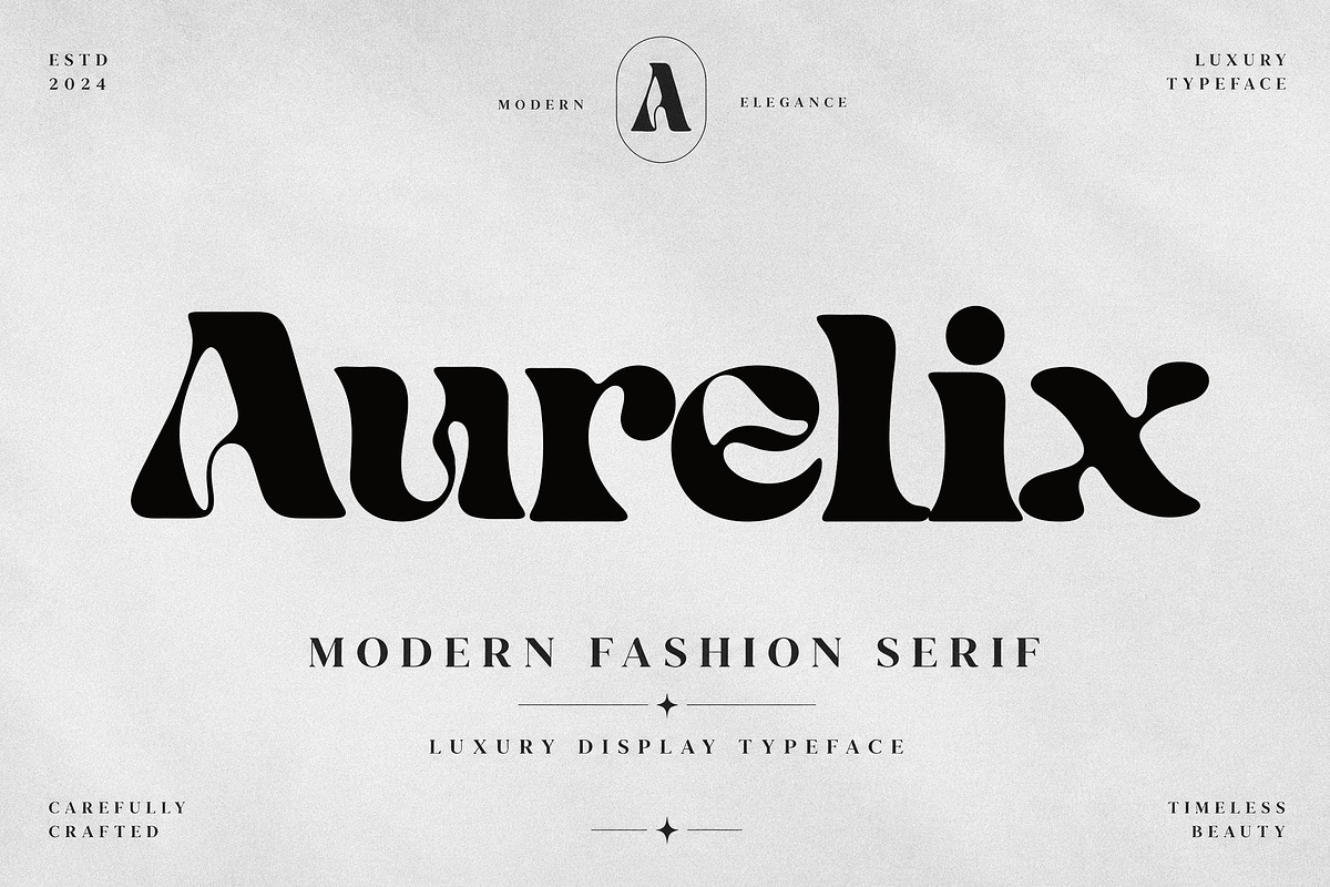 Aurelix | Modern Fashion Serif, a Serif Font by Ckybe's Corner (Photo 1 of 11)