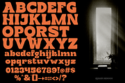 Roller Hesoon - Retro Font, a Font by TypeClassHeroes (Thumbnail 6 of 15)