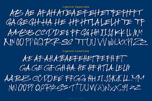 Galeo Brush Font