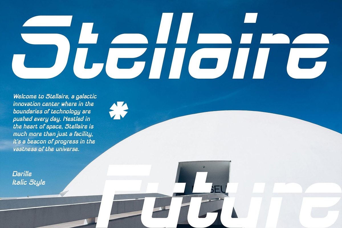 Darille – Futuristic Font, a Sans Serif Font by Craft Supply Co. (Photo 4 of 8)