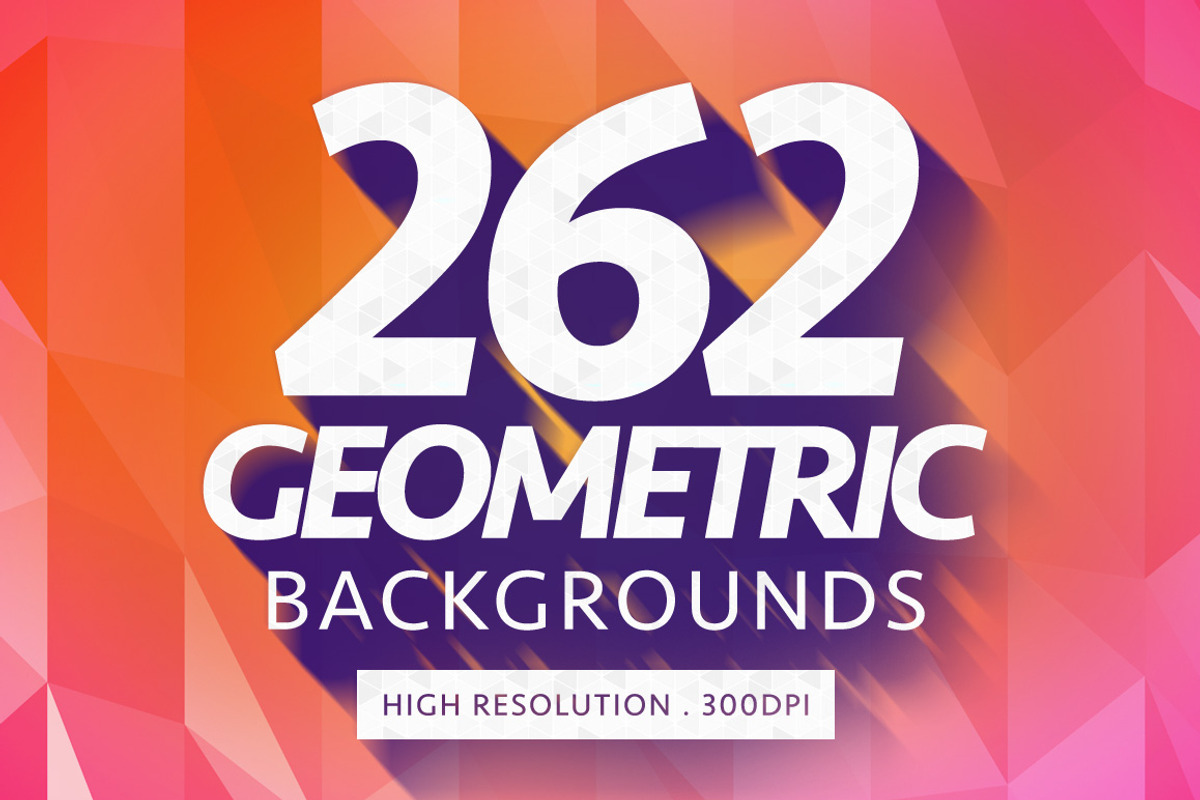 Geometric Polygon Backgrounds 262