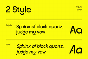 Groonex, a Sans Serif Font by Burntilldead (Thumbnail 3 of 10)