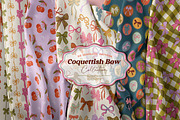 COQUETTISH BOWS, a Pattern Graphic by MSNTY STUDIOX (Thumbnail 2 of 30)