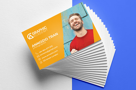 Photographer Corporate Identity card