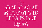 Glamore Roses, a Serif Font by saskaratype (Thumbnail 2 of 8)