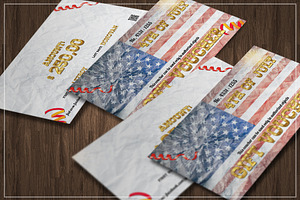 Fourth Of July GIFT VOUCHER