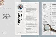 Resume Template Canva, a Resume Template by Estartshop (Thumbnail 1 of 7)