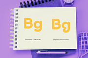Baugy Fun Display Logo Font, a Sans Serif Font by Rasio Studio (Thumbnail 4 of 9)