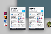 Brand Guidelines Template, a Flyer Template by obayes (Thumbnail 1 of 3)