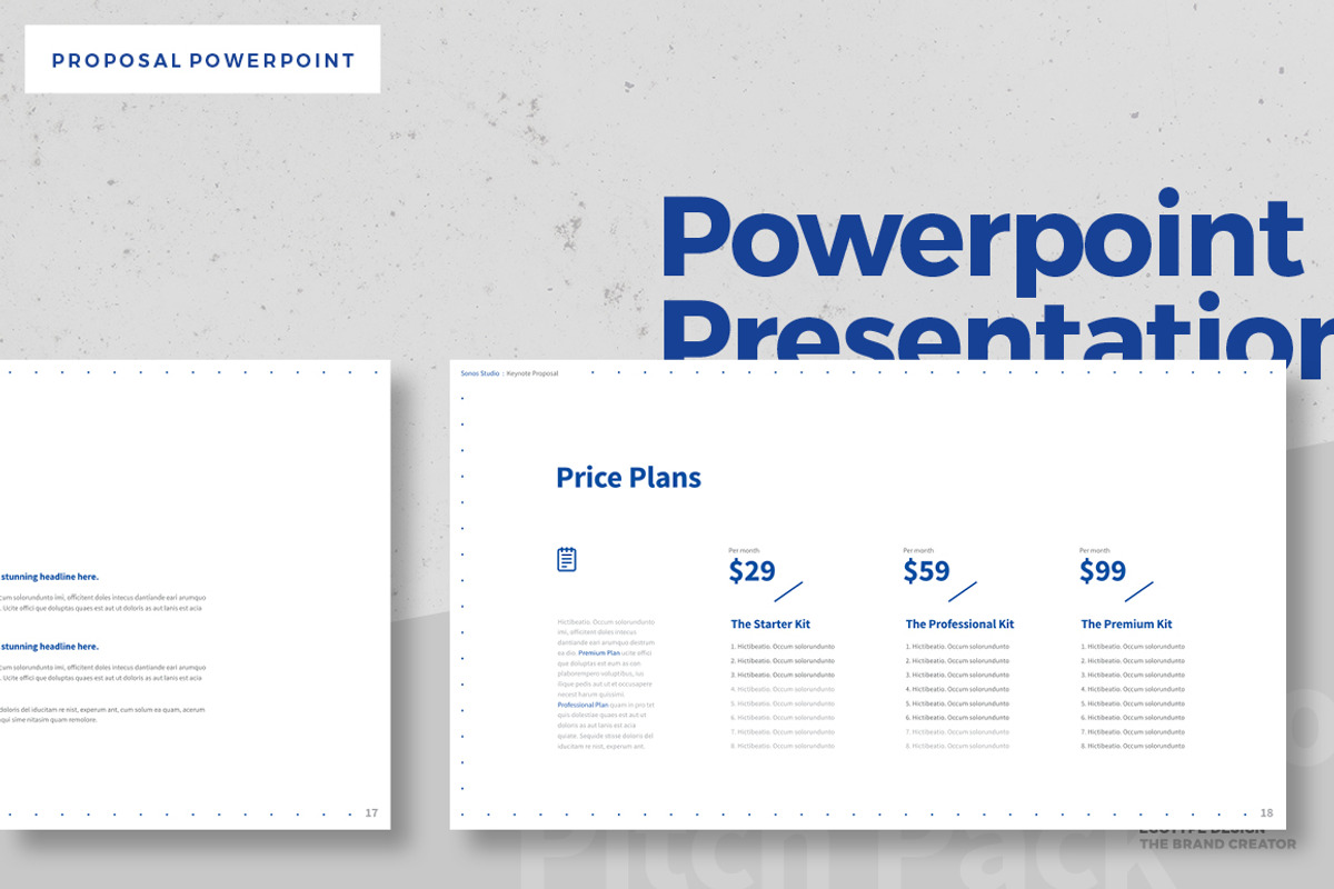 Project Proposal Powerpoint Template, a Presentation Template by Egotype (Photo 18 of 24)