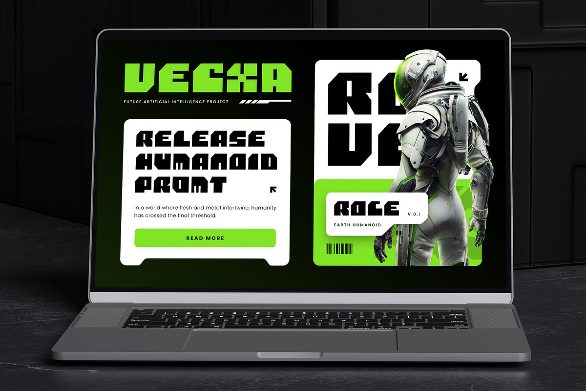 Krugerz - Futuristic Bold Sans, a Font by Typia Nesia (Photo 9 of 12)
