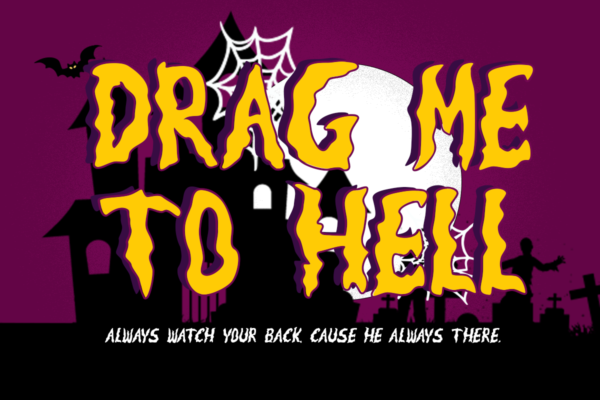 Weird Thorny - Spooky Horror Font, a Handwritten Font by Pandeka Studio (Photo 4 of 12)