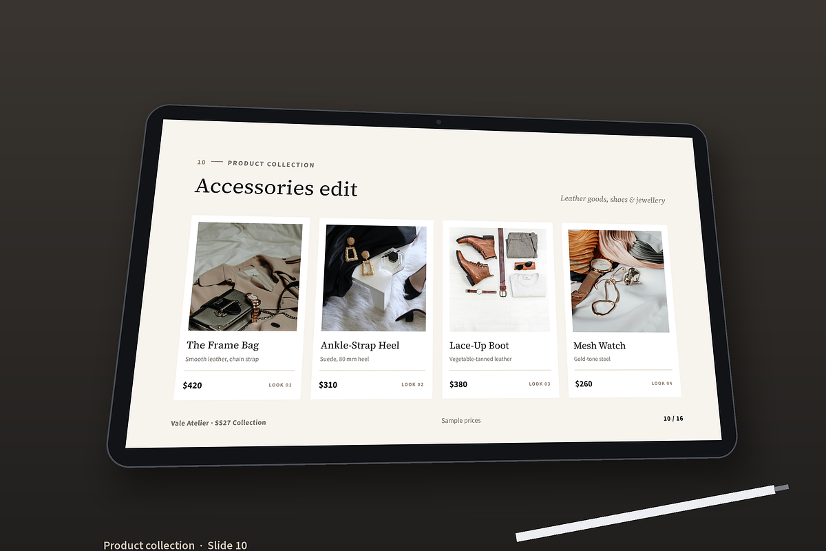 Fashion Presentation Template, a Presentation Template by novexora (Photo 3 of 5)