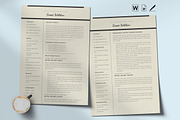 Google Doc Resume Template, CV Word, a Resume Template by Career Canvas (Thumbnail 3 of 11)