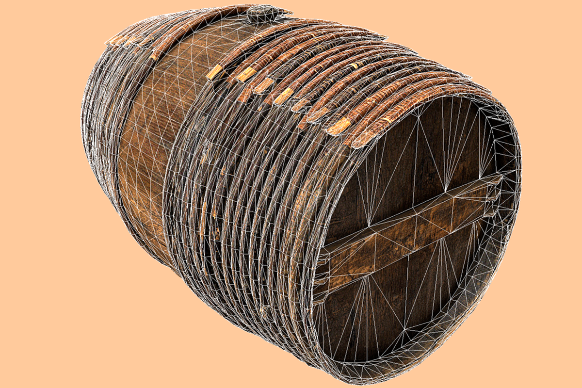 Photorealistic Wooden Barrel, an Object 3D Model by Beatheart Creative Studio (Photo 13 of 13)