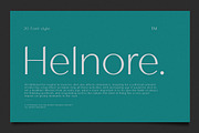 Helnore, a Sans Serif Font by OWL KING (Thumbnail 1 of 8)
