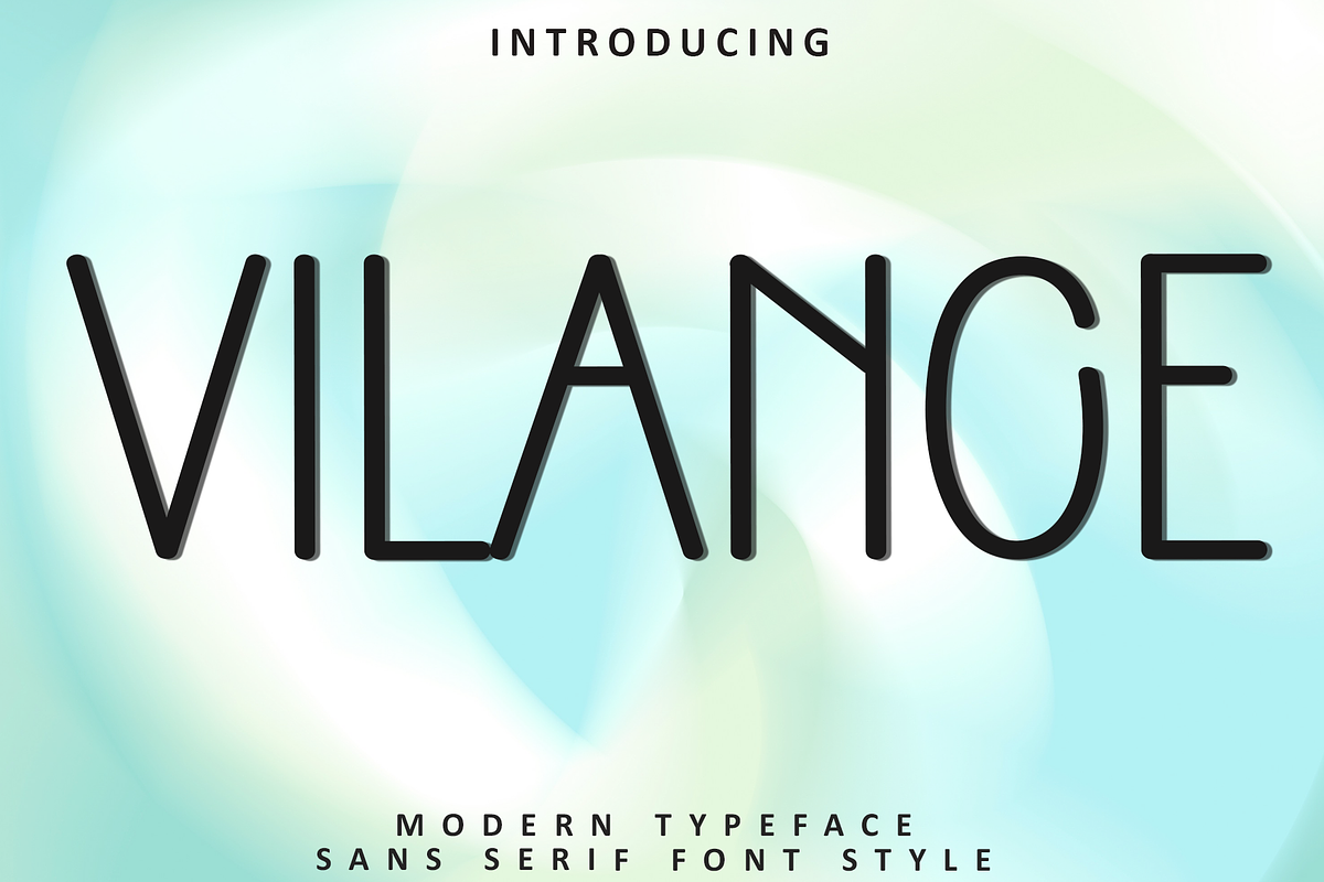 Vilance, a Sans Serif Font by InermediaSTUDIO (Photo 1 of 8)