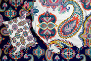 Rainbow paisley, a Pattern Graphic by kateja (Thumbnail 4 of 10)