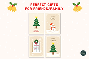 Snowy Beige Christmas Card Printable, a Card Template by Clairee Design Studio (Thumbnail 4 of 4)